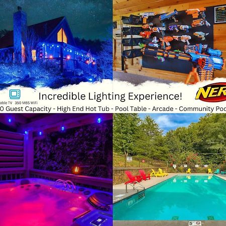 Ryes And Shine Bootlegger'S Cabin! Hot Tub* Pool* Arcade* Billiards *Ev * Pet Friendly Sevierville Luaran gambar