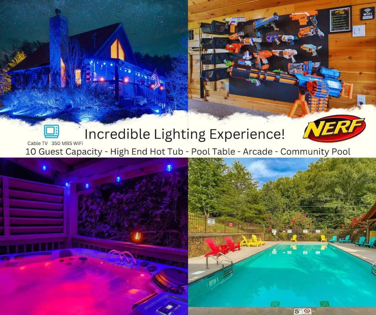 Ryes And Shine Bootlegger'S Cabin! Hot Tub* Pool* Arcade* Billiards *Ev * Pet Friendly Sevierville Luaran gambar